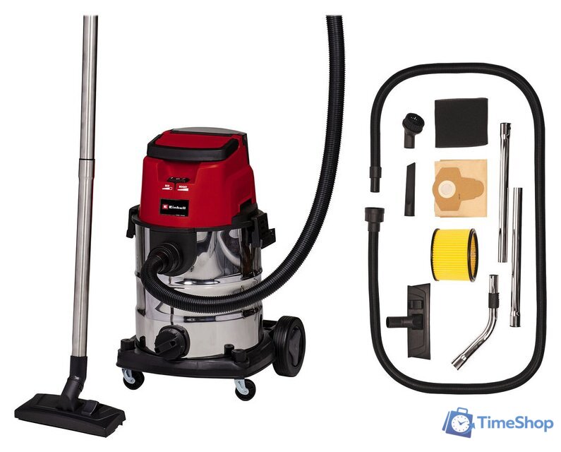 Пылесос Einhell TE-VC 36/25 Li S-Solo 2347170 (без АКБ) - Изображение №4 — Интернет-магазин Time-Shop