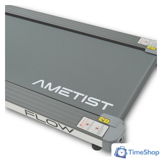 Электрическая беговая дорожка AMETIST Flow White/Gray - Изображение №6 — Интернет-магазин Time-Shop