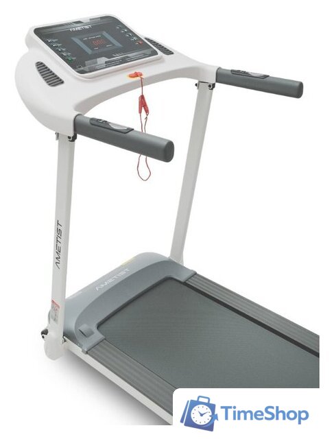 Электрическая беговая дорожка AMETIST Flow White/Gray - Изображение №5 — Интернет-магазин Time-Shop