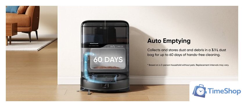 Робот-пылесос Eufy Robot Vacuum Omni C20 - Изображение №6 — Интернет-магазин Time-Shop