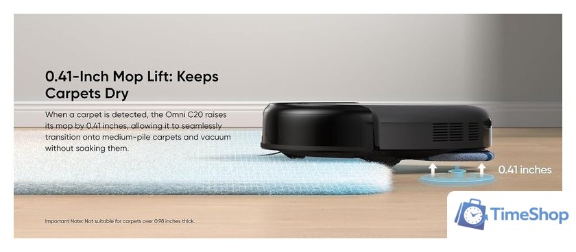 Робот-пылесос Eufy Robot Vacuum Omni C20 - Изображение №9 — Интернет-магазин Time-Shop