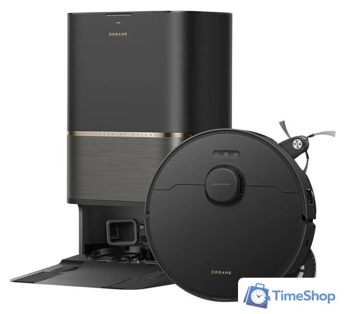 Робот-пылесос Dreame Robot Vacuum L50s Pro Ultra Black RLL88HE (евровилка, черный) - Изображение №4 — Интернет-магазин Time-Shop