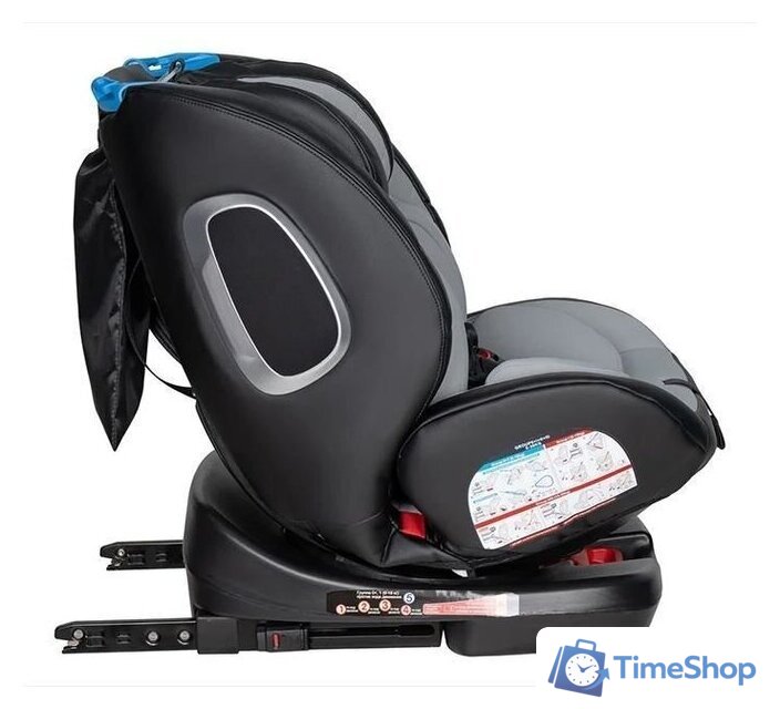 Детское автокресло Farfello YB102A(2) (серый/экокожа) - Изображение №4 — Интернет-магазин Time-Shop