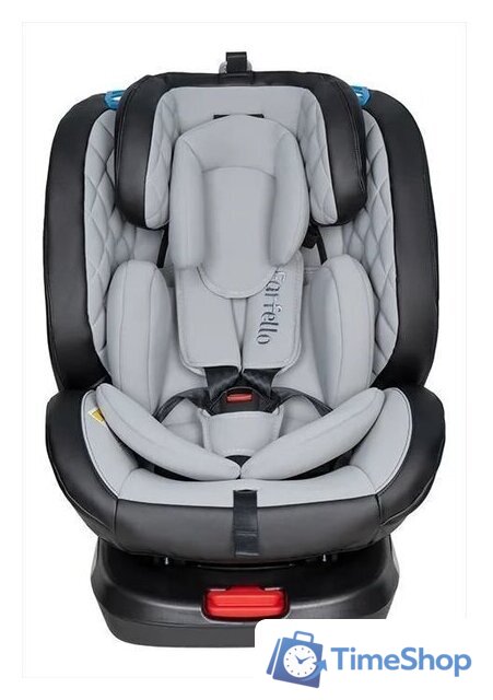 Детское автокресло Farfello YB102A(2) (серый/экокожа) - Изображение №2 — Интернет-магазин Time-Shop