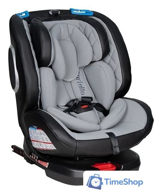 Детское автокресло Farfello YB102A(2) (серый/экокожа) - Изображение №1 — Интернет-магазин Time-Shop