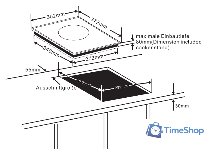 Настольная плита Steba IK 60 E - Изображение №4 — Интернет-магазин Time-Shop