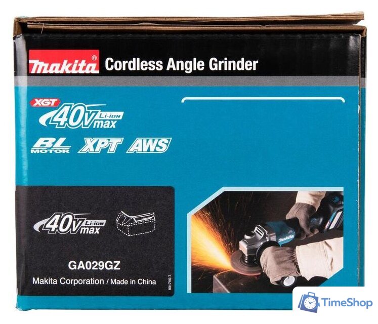 Угловая шлифмашина Makita GA029GZ (без АКБ) - Изображение №14 — Интернет-магазин Time-Shop