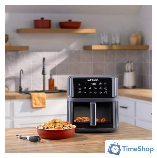 Аэрогриль (аэрофритюрница) NutriBullet NBA0811DG - Изображение №25 — Интернет-магазин Time-Shop