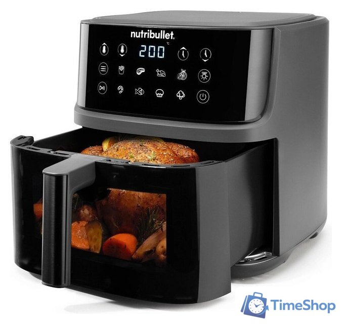 Аэрогриль (аэрофритюрница) NutriBullet NBA0811DG - Изображение №14 — Интернет-магазин Time-Shop