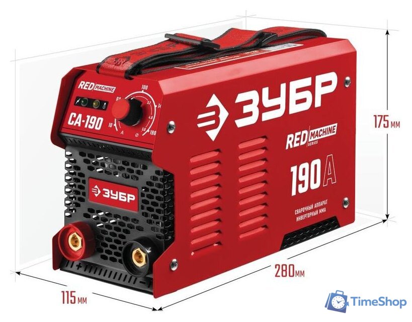 Сварочный инвертор Зубр СА-190 - Изображение №2 — Интернет-магазин Time-Shop
