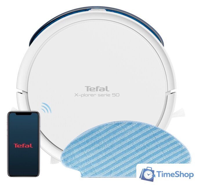 Робот-пылесос Tefal X-plorer Serie 50 RG7387WH - Изображение №1 — Интернет-магазин Time-Shop