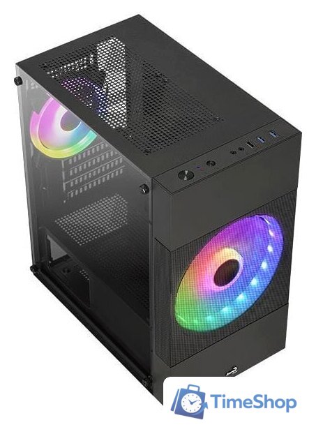 Корпус AeroCool Atomic Lite-G-BK-V2 - Изображение №15 — Интернет-магазин Time-Shop