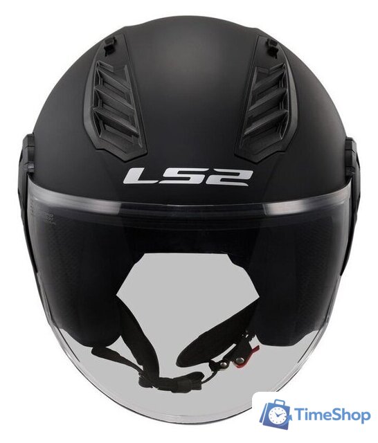 Мотошлем LS2 OF616 Airflow 2 Solid (M, черный матовый) - Изображение №8 — Интернет-магазин Time-Shop