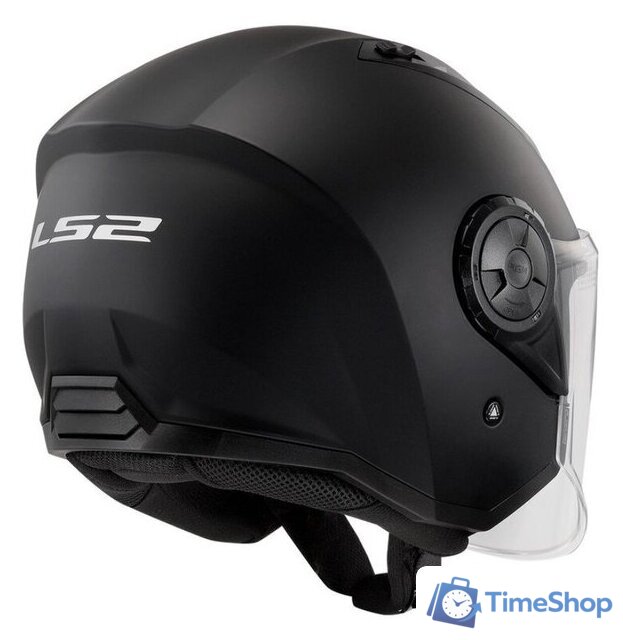 Мотошлем LS2 OF616 Airflow 2 Solid (M, черный матовый) - Изображение №10 — Интернет-магазин Time-Shop
