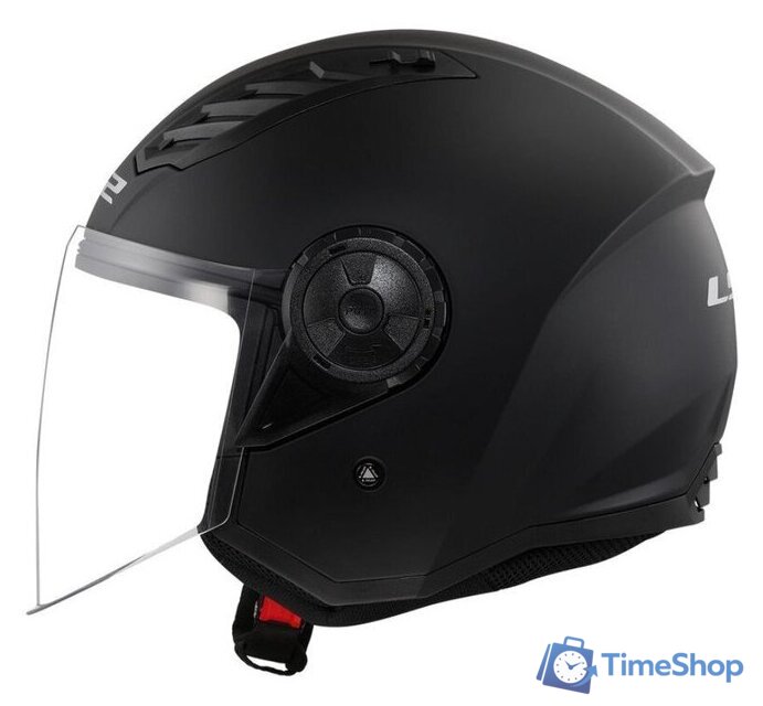 Мотошлем LS2 OF616 Airflow 2 Solid (M, черный матовый) - Изображение №7 — Интернет-магазин Time-Shop