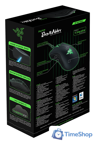 Игровая мышь Razer DeathAdder Essential - Изображение №6 — Интернет-магазин Time-Shop