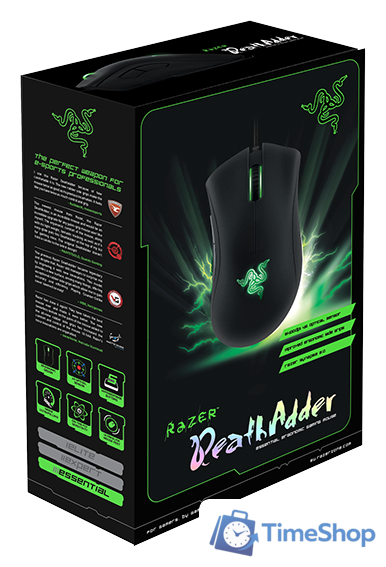 Игровая мышь Razer DeathAdder Essential - Изображение №7 — Интернет-магазин Time-Shop