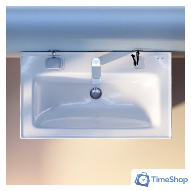 Умывальник AM.PM X-Joy M85AWCC0802WG64 (белый глянец) - Изображение №2 — Интернет-магазин Time-Shop