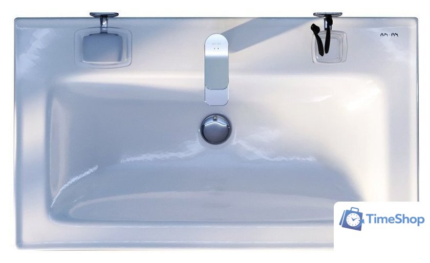 Умывальник AM.PM X-Joy M85AWCC0802WG64 (белый глянец) - Изображение №1 — Интернет-магазин Time-Shop