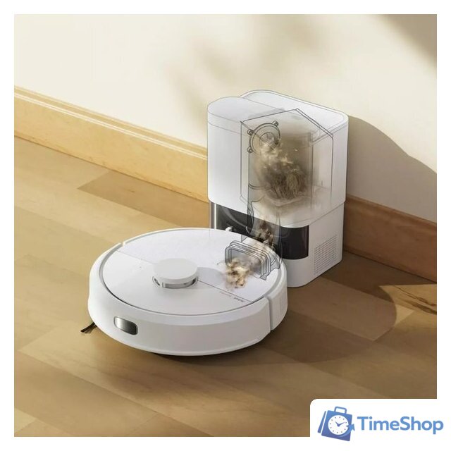 Робот-пылесос iRobot Roomba 105 Combo + stacja AutoEmpty (белый) - Изображение №13 — Интернет-магазин Time-Shop