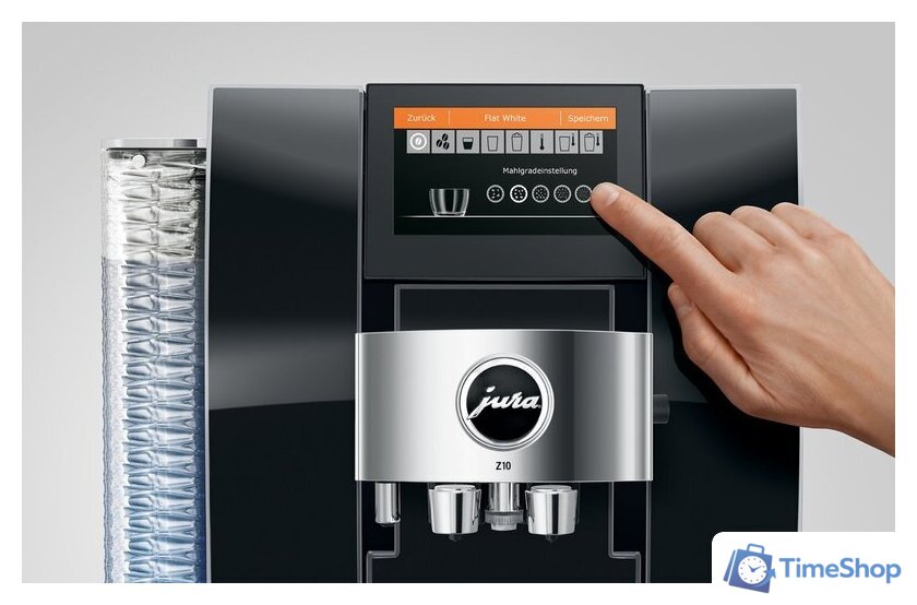 Кофемашина JURA Z10 Diamond Black EA 15349 - Изображение №8 — Интернет-магазин Time-Shop