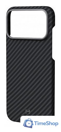 Чехол для телефона Magssory Aramid Frame Case для iPhone 17 Pro Max Black CFB045 - Изображение №2 — Интернет-магазин Time-Shop