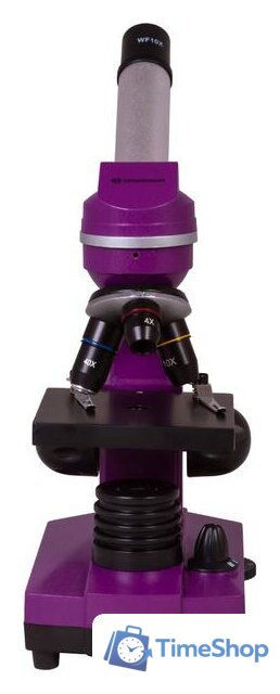Детский микроскоп Bresser Junior Biolux SEL 40–1600x 74321 (фиолетовый) - Изображение №3 — Интернет-магазин Time-Shop