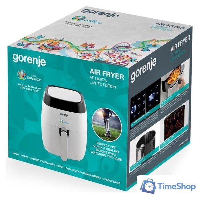 Аэрогриль (аэрофритюрница) Gorenje AF1409DW - Изображение №6 — Интернет-магазин Time-Shop