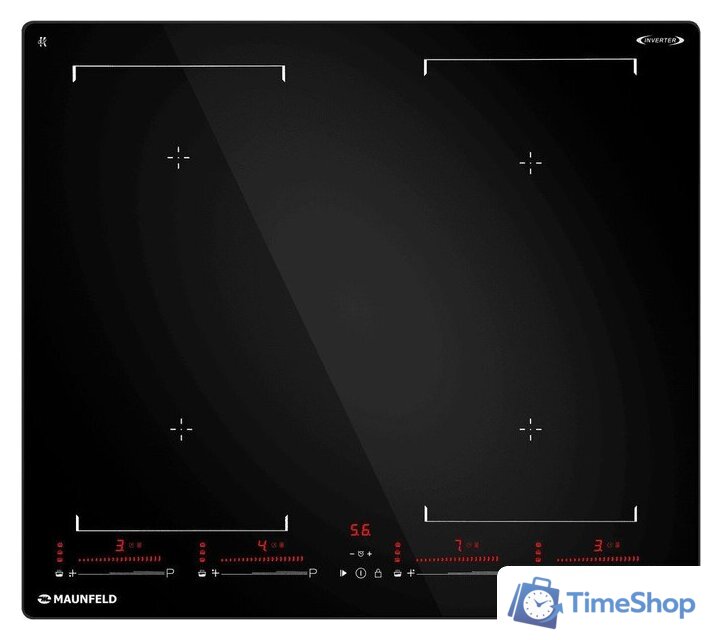 Варочная панель MAUNFELD CVI604SBEXBK Inverter - Изображение №1 — Интернет-магазин Time-Shop