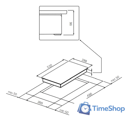 Варочная панель Graude IK 30.1 C - Изображение №4 — Интернет-магазин Time-Shop