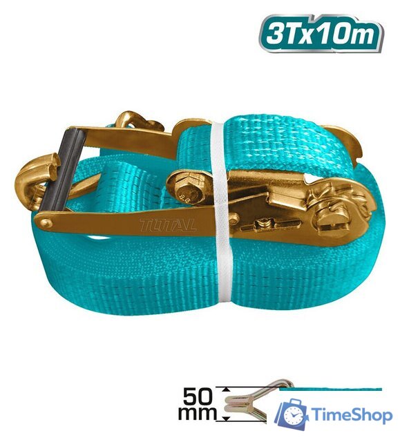 Ремень с храповым механизмом Total THTRS3101 - Изображение №1 — Интернет-магазин Time-Shop