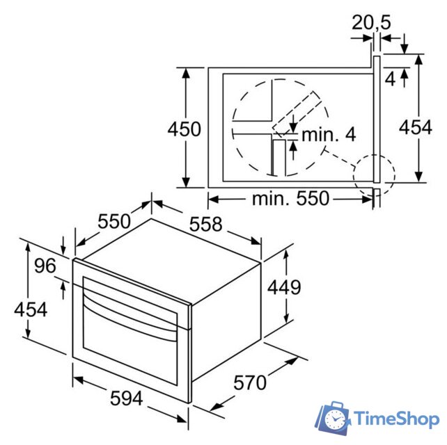 Микроволновая печь Bosch CMA585GS0 - Изображение №8 — Интернет-магазин Time-Shop
