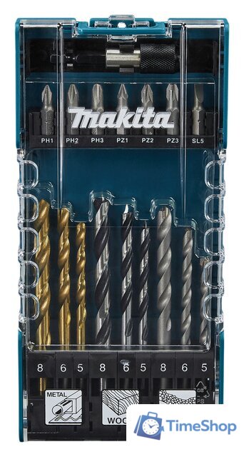 Набор бит и сверл Makita D-74887 - Изображение №1 — Интернет-магазин Time-Shop