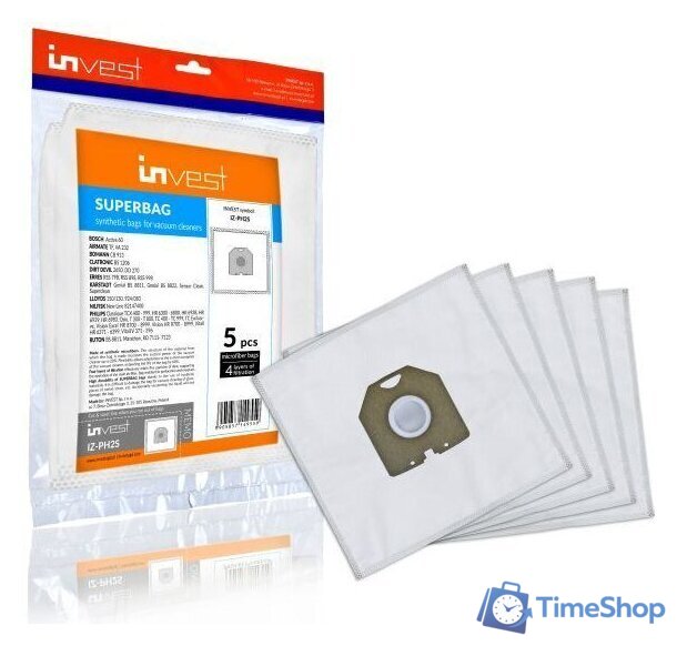 Пылесборник Invest IZ-PH2S(T) - Изображение №3 — Интернет-магазин Time-Shop