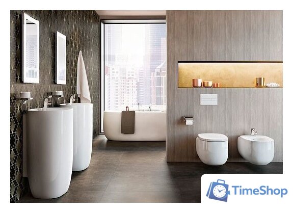 Умывальник Roca Beyond Totem 3270B0000 - Изображение №5 — Интернет-магазин Time-Shop