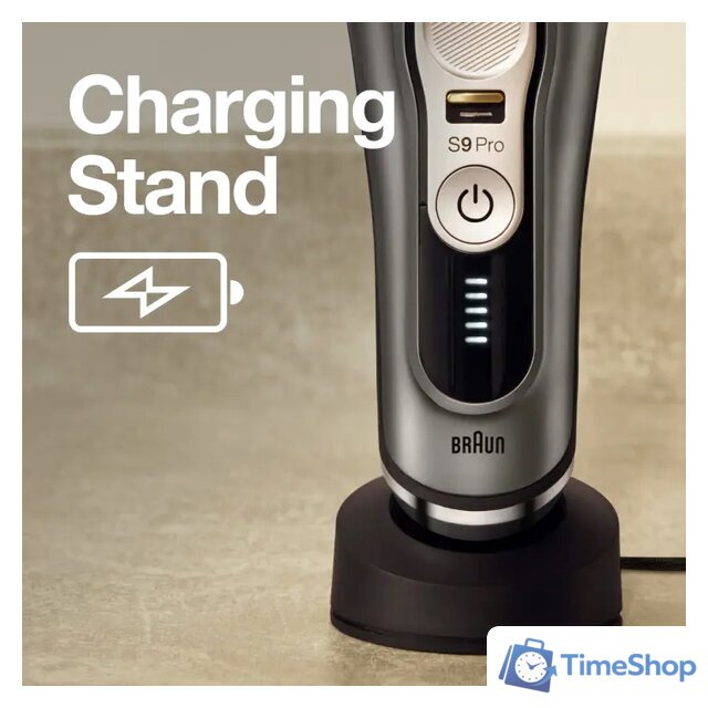 Электробритва Braun Series 9 Pro 9425s Wet & Dry - Изображение №5 — Интернет-магазин Time-Shop