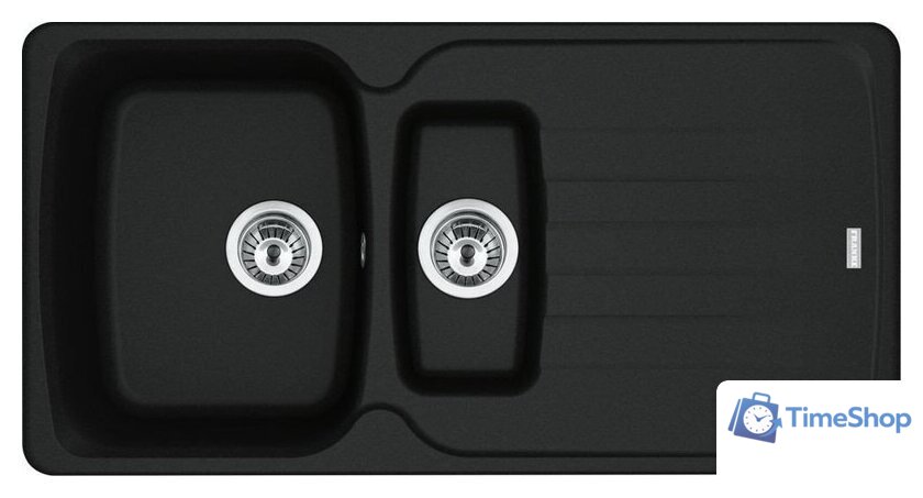 Кухонная мойка Franke Antea AZG 651-97 114.0676.236 (матовый черный) - Изображение №1 — Интернет-магазин Time-Shop