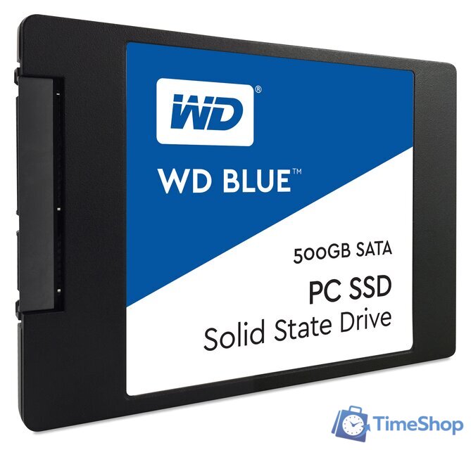 SSD WD Blue PC 500GB [WDS500G1B0A] - Изображение №1 — Интернет-магазин Time-Shop