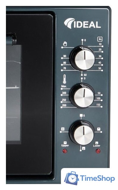 Мини-печь Ideal M 50 00 (серый) - Изображение №6 — Интернет-магазин Time-Shop