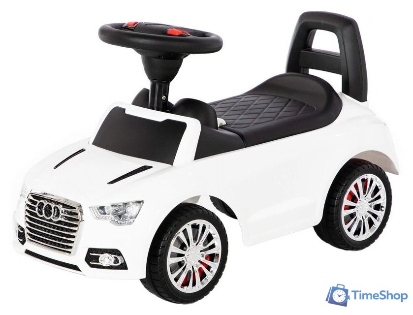 Каталка Полесье SuperCar №2 со звуковым сигналом 84552 (белый) - Изображение №1 — Интернет-магазин Time-Shop