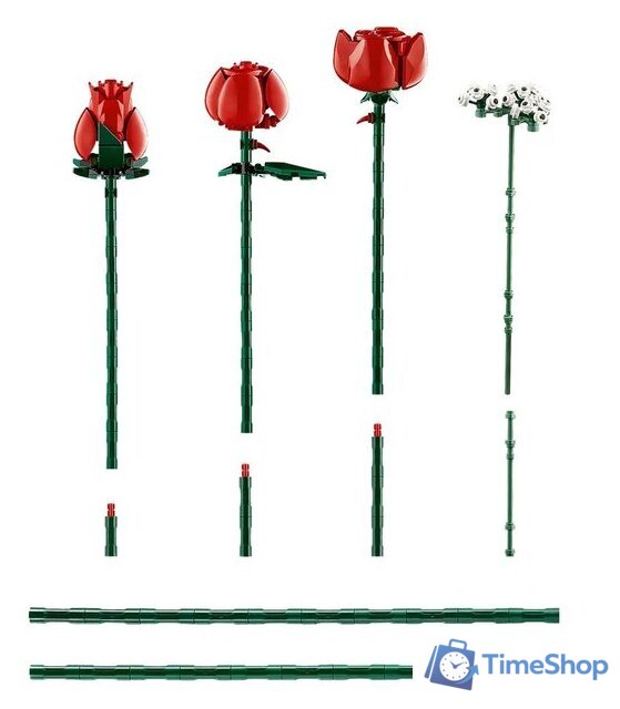 Конструктор LEGO Icons 10328 Букет роз - Изображение №5 — Интернет-магазин Time-Shop