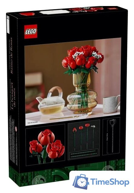 Конструктор LEGO Icons 10328 Букет роз - Изображение №10 — Интернет-магазин Time-Shop