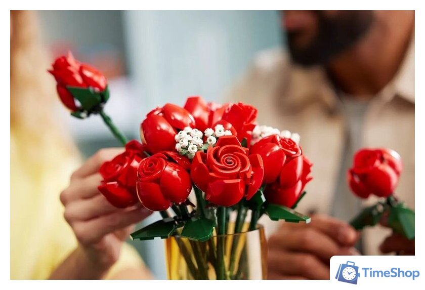 Конструктор LEGO Icons 10328 Букет роз - Изображение №7 — Интернет-магазин Time-Shop