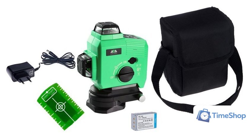 Лазерный нивелир ADA Instruments TopLiner 3-360 Green - Изображение №2 — Интернет-магазин Time-Shop