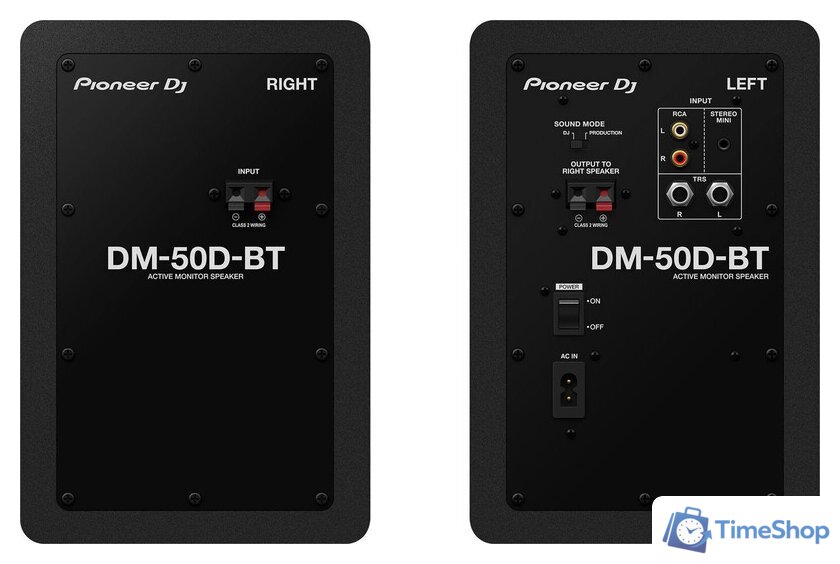 Монитор ближнего поля Pioneer DM-50D-BT (черный) - Изображение №3 — Интернет-магазин Time-Shop