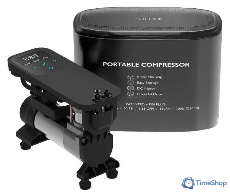 Автомобильный компрессор 70mai Air Compressor Midrive TP01 - Изображение №4 — Интернет-магазин Time-Shop