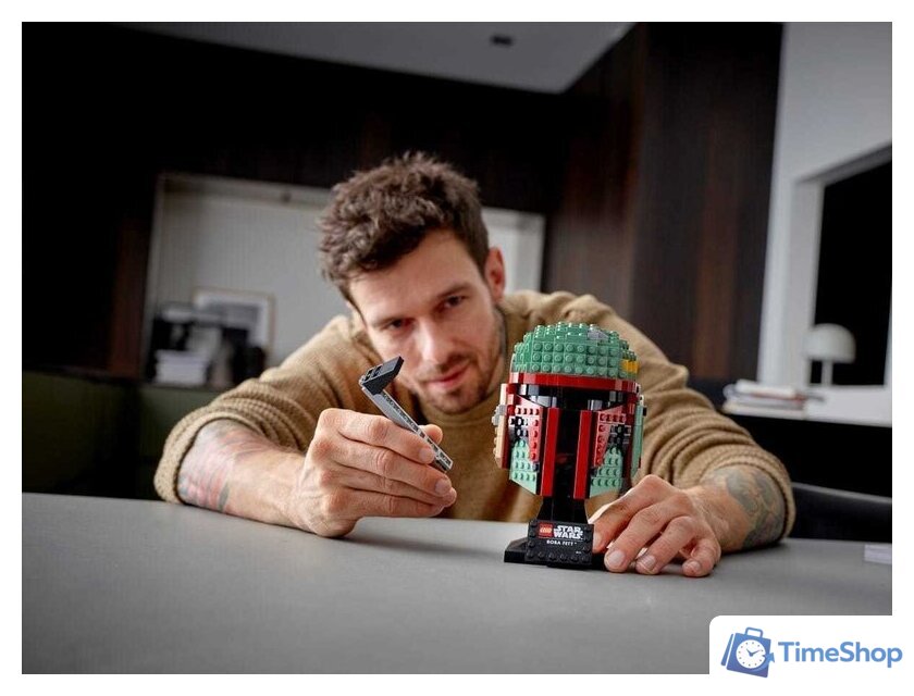 Конструктор LEGO Star Wars 75277 Шлем Бобы Фетта - Изображение №7 — Интернет-магазин Time-Shop