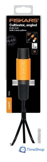 Культиватор (разрыхлитель) Fiskars QuikFit 1000683 - Изображение №3 — Интернет-магазин Time-Shop