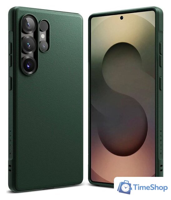 Чехол для телефона Ringke Onyx для Galaxy S25 Ultra Dark Green - Изображение №1 — Интернет-магазин Time-Shop