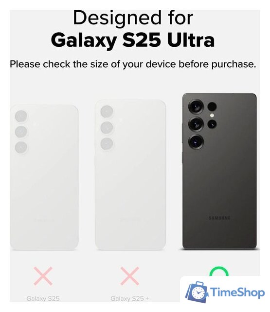 Чехол для телефона Ringke Onyx для Galaxy S25 Ultra Dark Green - Изображение №2 — Интернет-магазин Time-Shop